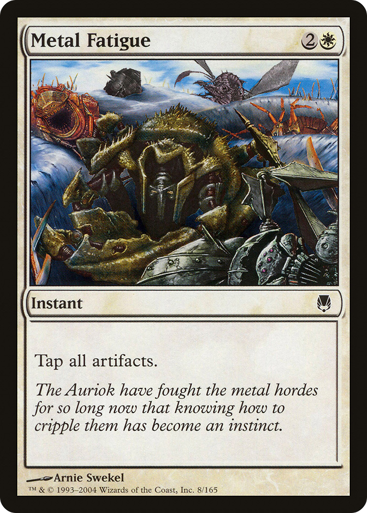 Metal Fatigue [Darksteel] Foil
