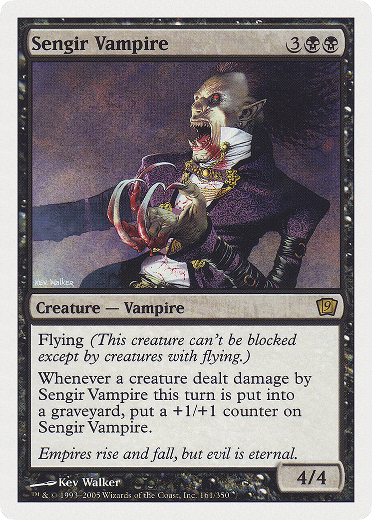 Sengir Vampire [Ninth Edition] Foil