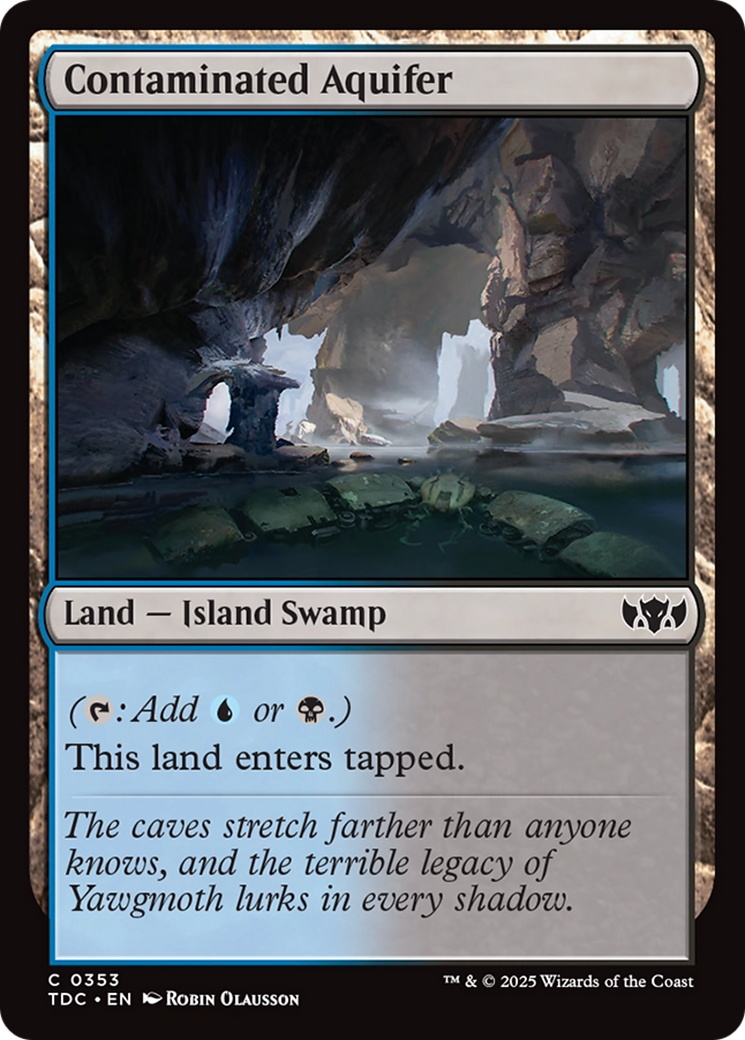 Contaminated Aquifer (353) [Commander: Tarkir: Dragonstorm]