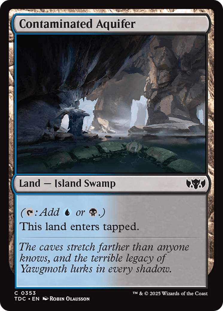 Contaminated Aquifer (353) [Commander: Tarkir: Dragonstorm]