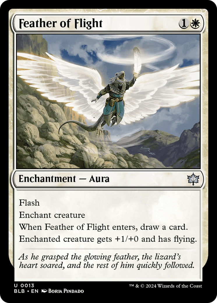 Feather of Flight [Bloomburrow] Foil