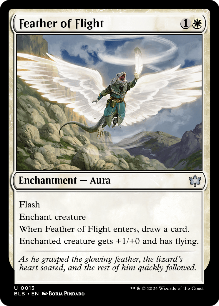 Feather of Flight [Bloomburrow] Foil