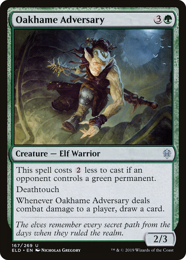 Oakhame Adversary [Throne of Eldraine] Foil