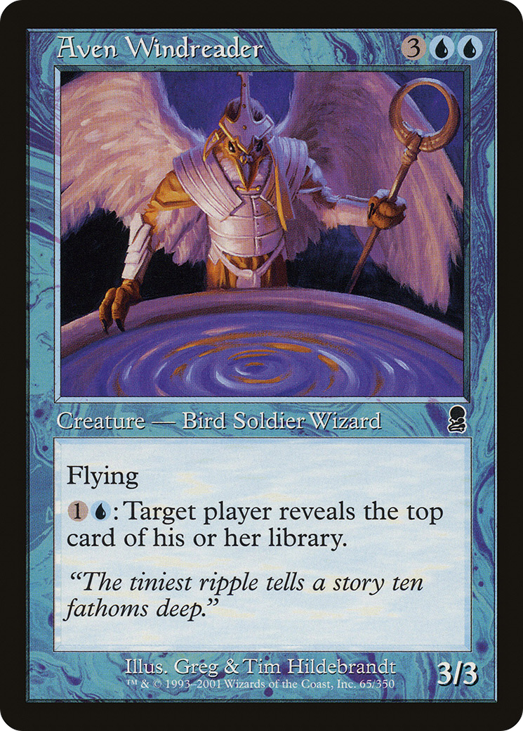 Aven Windreader [Odyssey] Foil