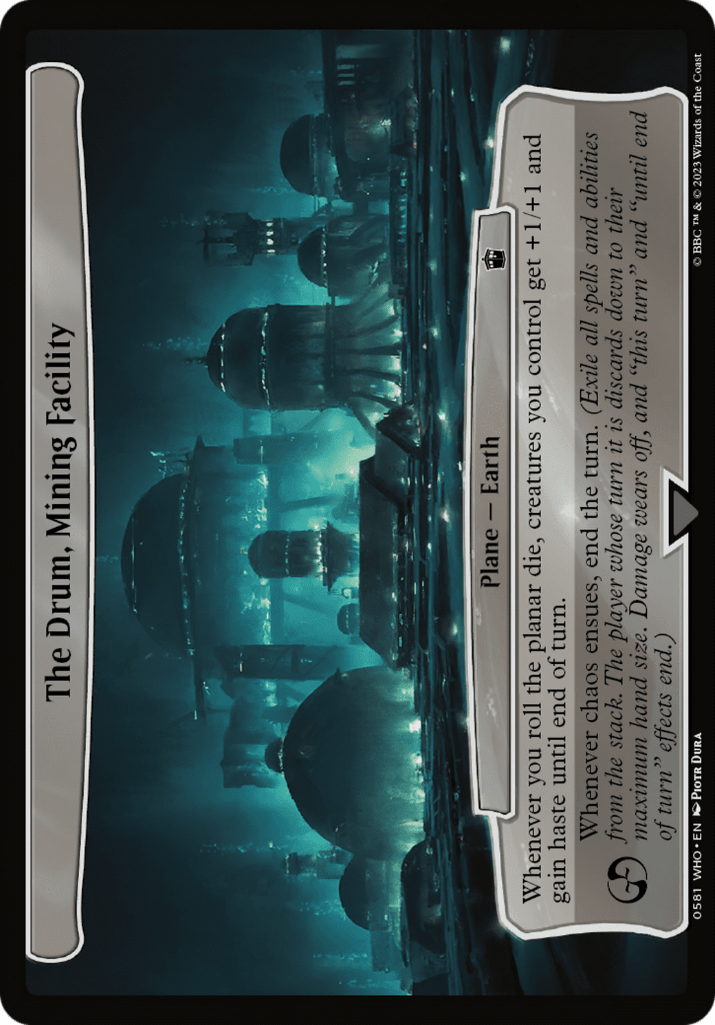 The Drum, Mining Facility [Planechase]