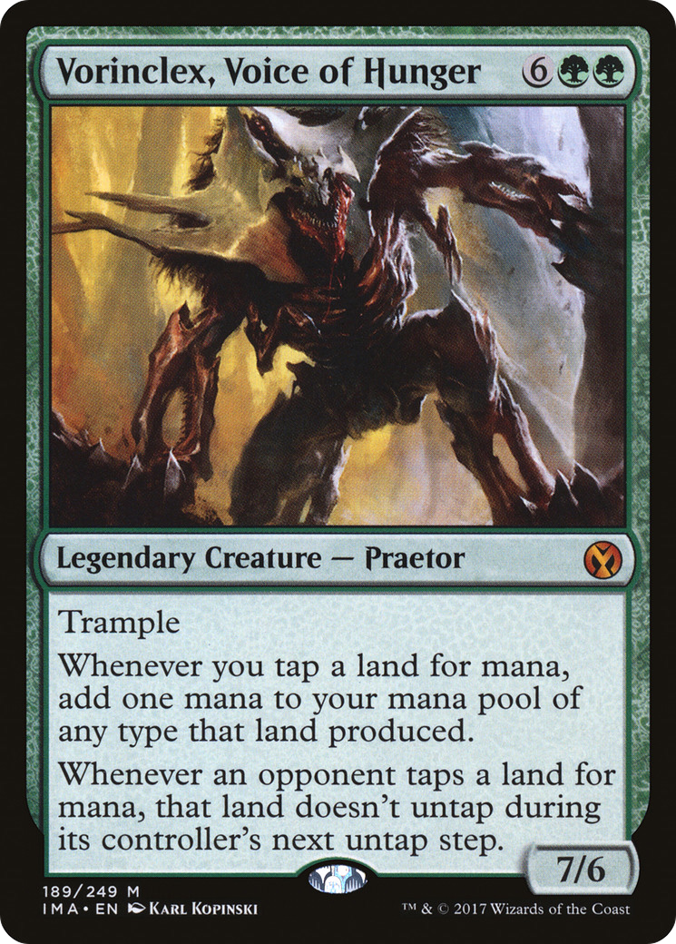Vorinclex, Voice of Hunger [Iconic Masters] Foil