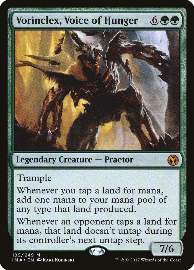 Vorinclex, Voice of Hunger [Iconic Masters] Foil