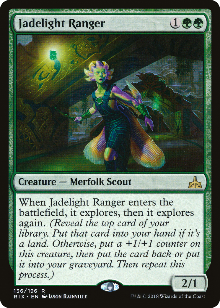Jadelight Ranger [Rivals of Ixalan] Foil