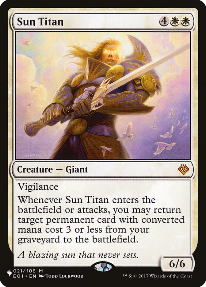 Sun Titan |  (E01-21) [The List]
