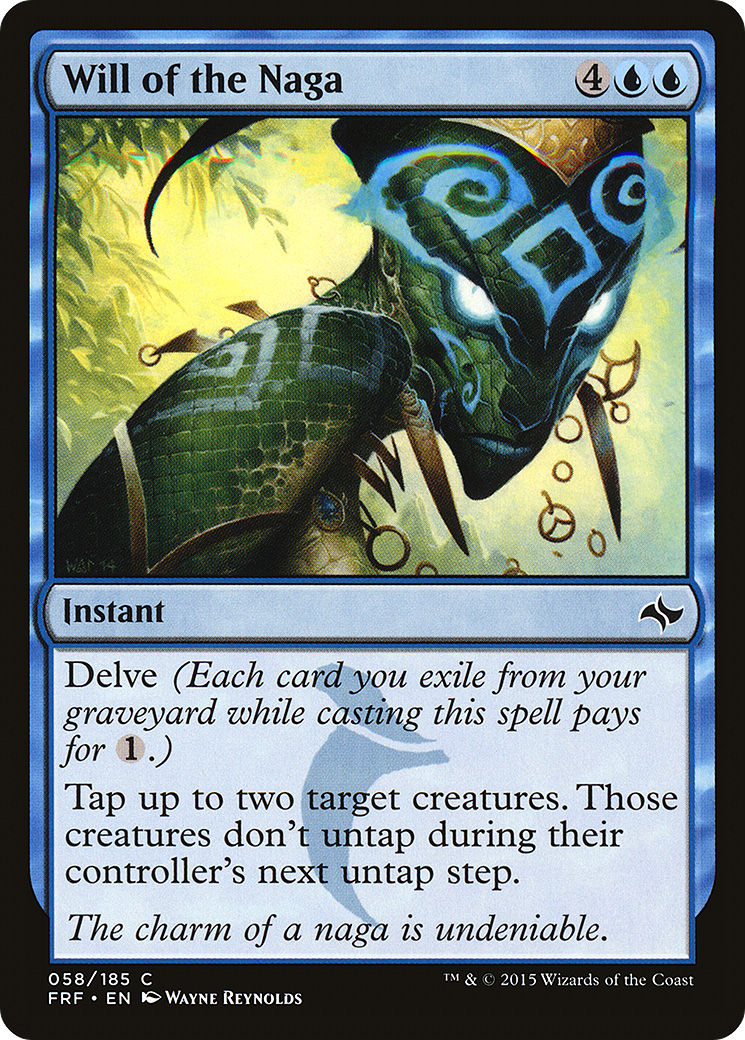 Will of the Naga [Fate Reforged] Foil