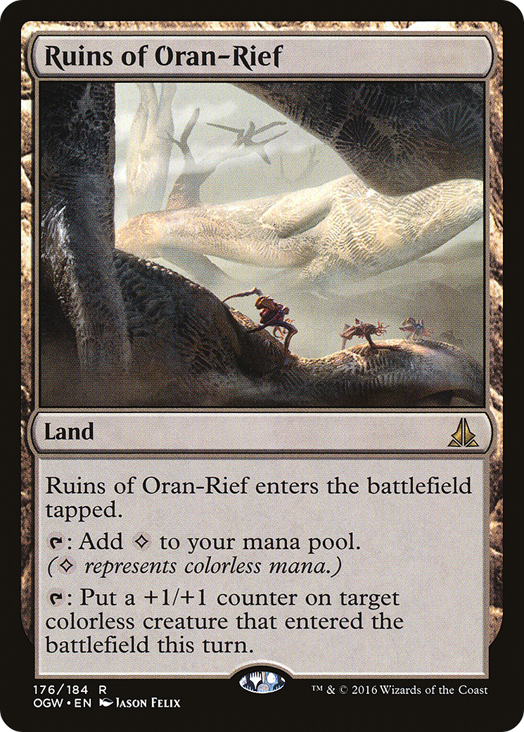 Ruins of Oran-Rief [Oath of the Gatewatch] Foil