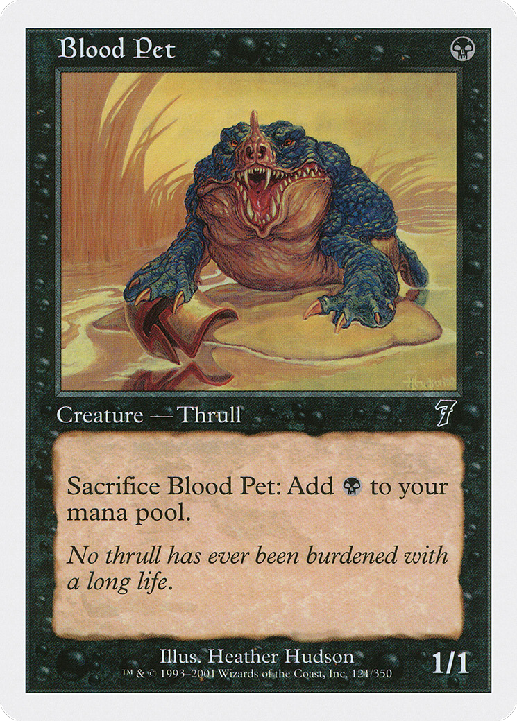 Blood Pet [Seventh Edition] Foil