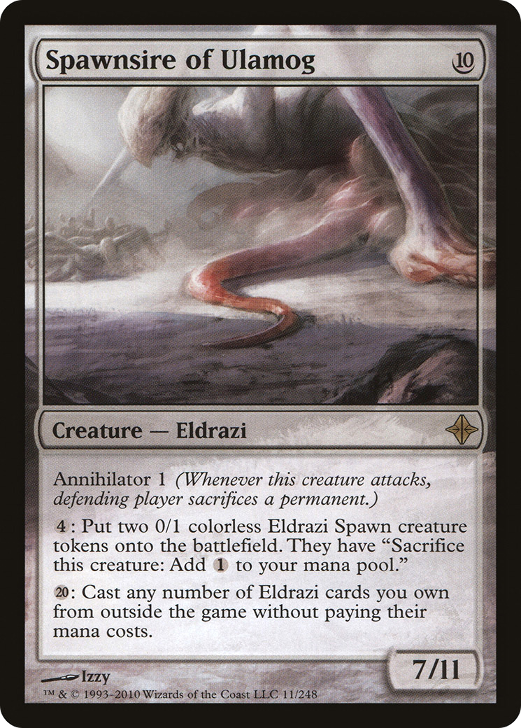 Spawnsire of Ulamog [Rise of the Eldrazi] Foil