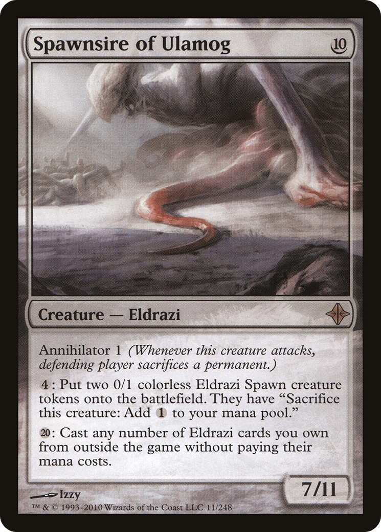 Spawnsire of Ulamog [Rise of the Eldrazi] Foil