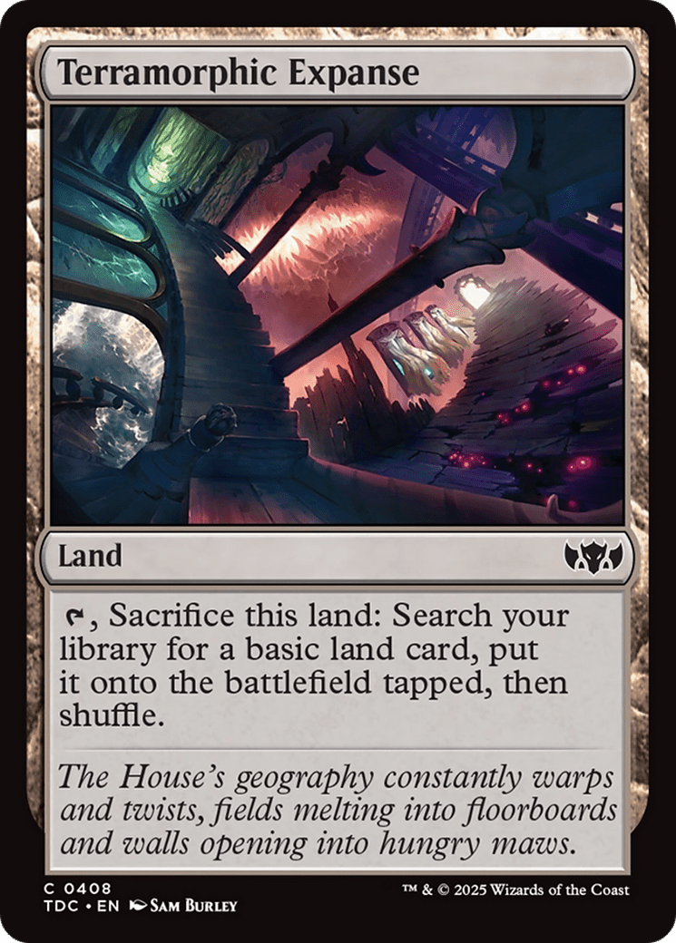 Terramorphic Expanse (408) [Commander: Tarkir: Dragonstorm]