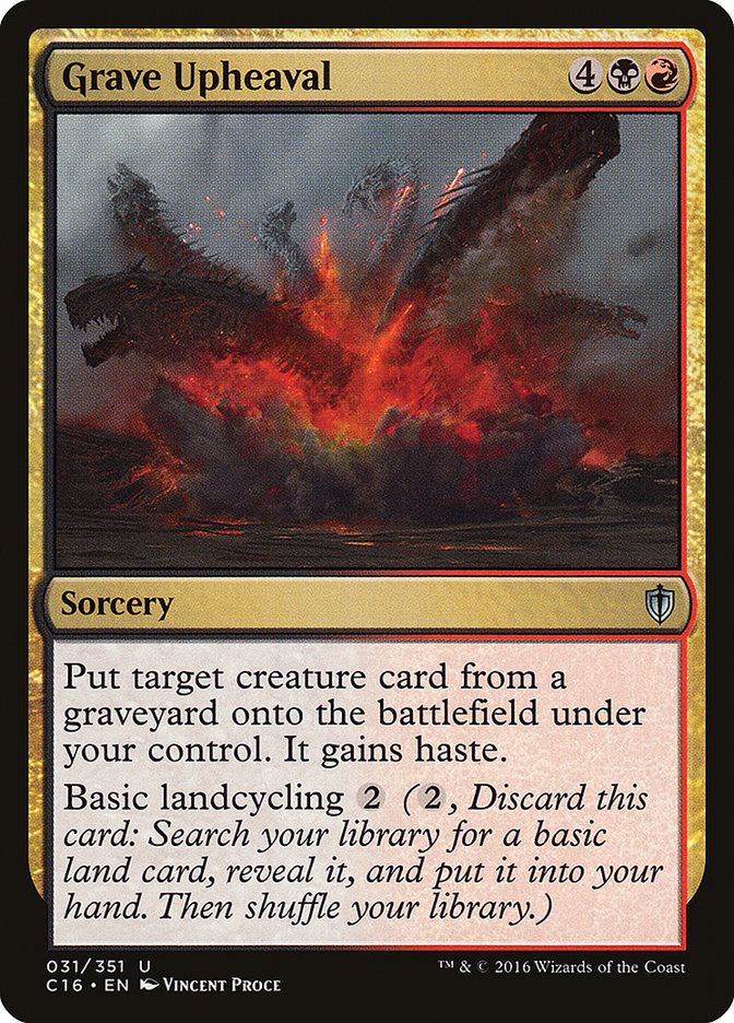Grave Upheaval 31/351 (Commander 2016) 