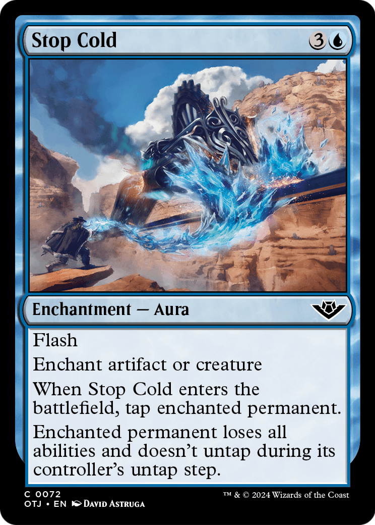Stop Cold [Outlaws of Thunder Junction] Foil
