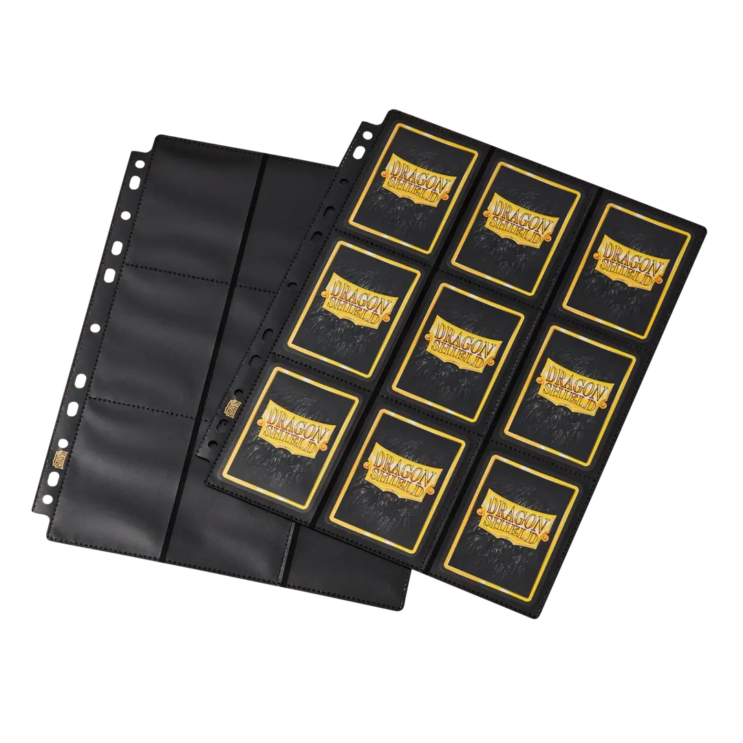 Dragon Shield | 18-Pocket | Double Sided Vertical Pages (Non-Glare)