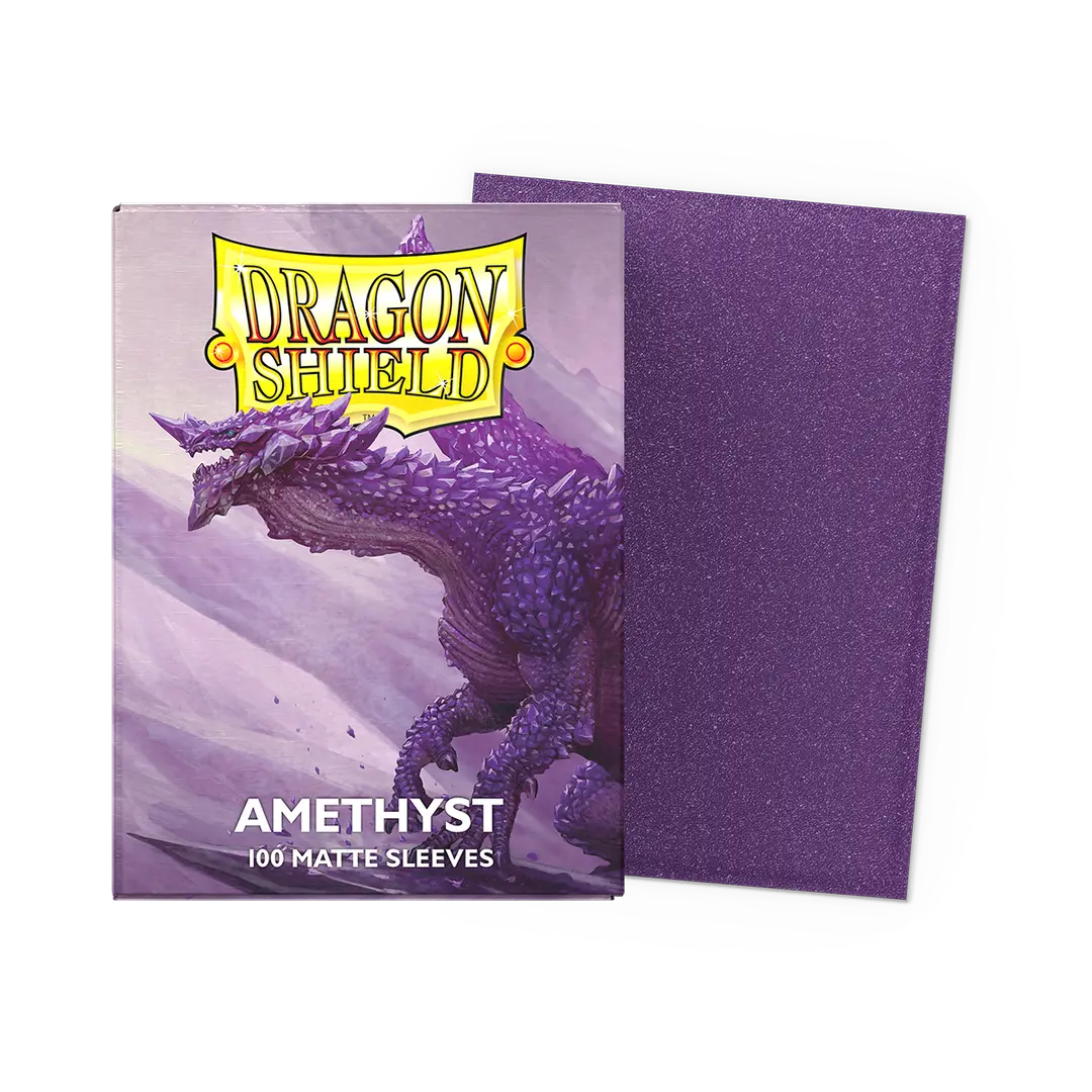 Dragon Shield | Standard Size Sleeves | 100ct | Sparkling Amethyst