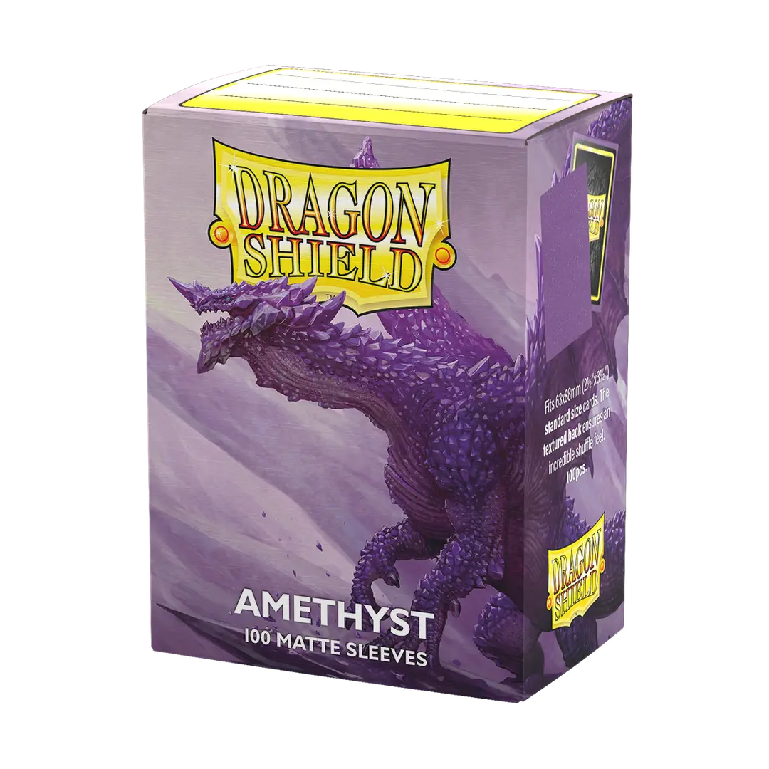 Dragon Shield | Standard Size Sleeves | 100ct | Sparkling Amethyst