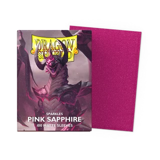 Dragon Shield | Standard Size Sleeves | 100ct | Pink Sapphire (Matte)