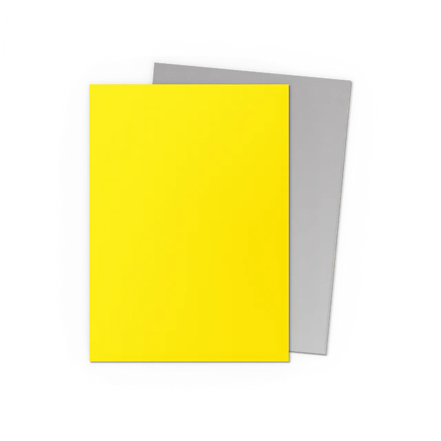 Dragon Shield | Standard Size Sleeves | 100ct | Yellow & Silver (Dual Matte)