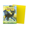 Dragon Shield | Standard Size Sleeves | 100ct | Yellow & Silver (Dual Matte)