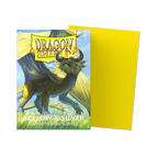 Dragon Shield | Standard Size Sleeves | 100ct | Yellow & Silver (Dual Matte)