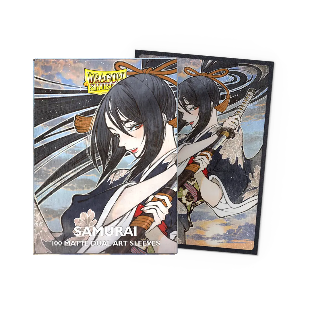 Dragon Shield | Standard Size Sleeves | 100ct | Samurai (Art Dual Matte)
