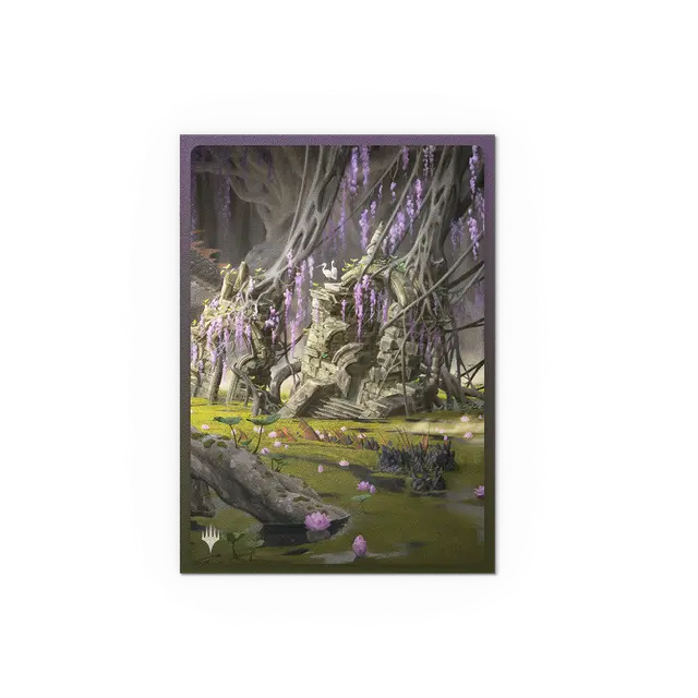Dragon Shield | Standard Size Sleeves | 100ct | MTG Landfall Series | Verdant Catacombs (Art Dual Matte)
