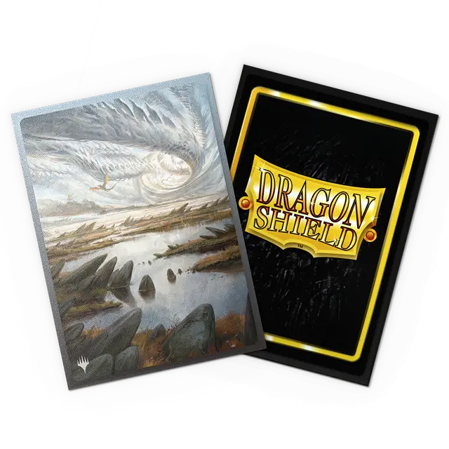 Dragon Shield | Standard Size Sleeves | 100ct | MTG Landfall Series | Marsh Flats (Art Dual Matte)