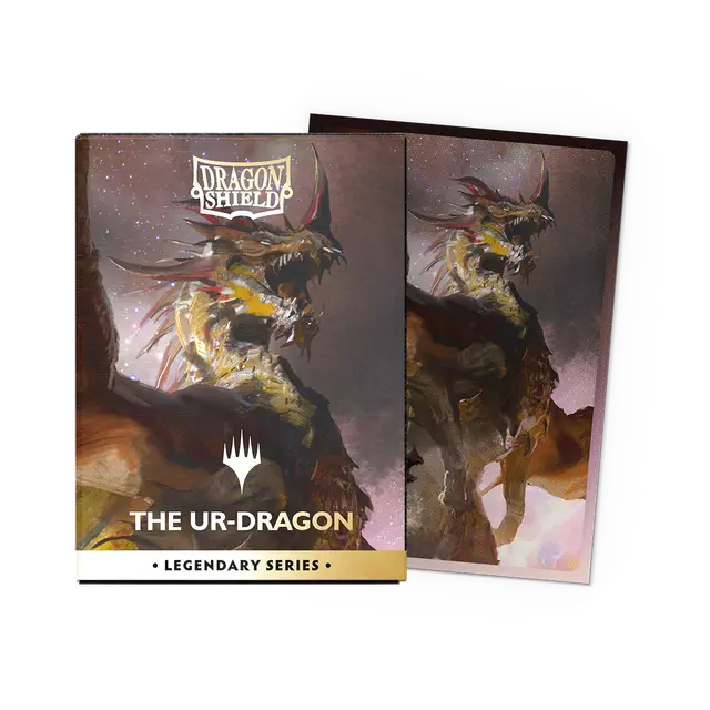 Dragon Shield | Standard Size Sleeves | 100ct | MTG Legendary Series | The Ur-Dragon (Art Dual Matte)
