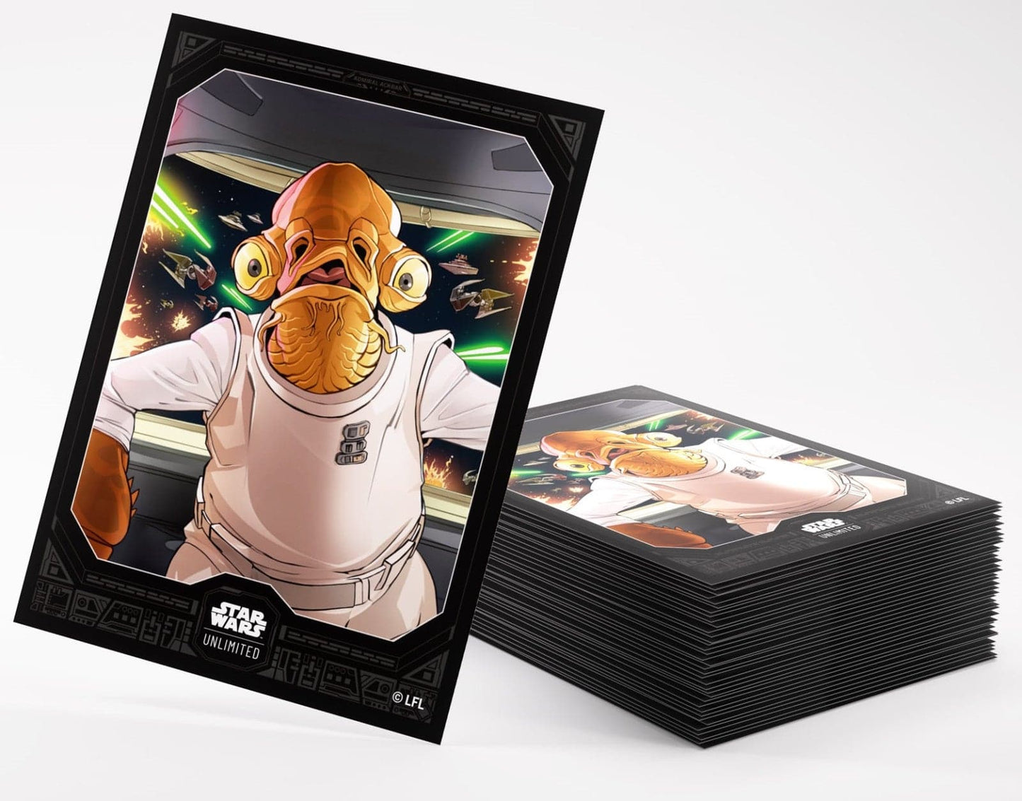 Star Wars: Unlimited | Art Sleeves - Admiral Ackbar