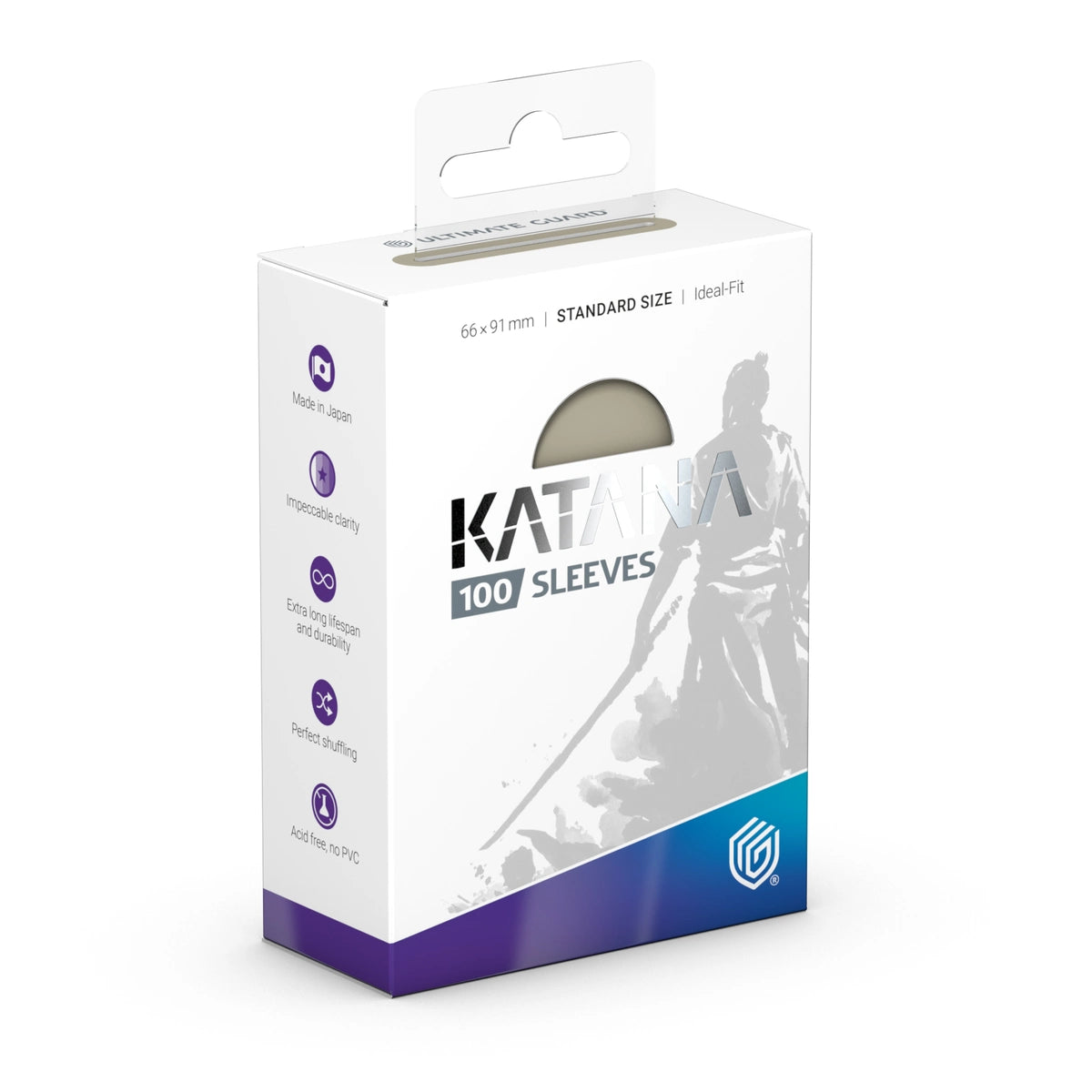 Ultimate Guard: Katana | Standard Size Sleeves | 100ct | Autumn Moon (Matte)