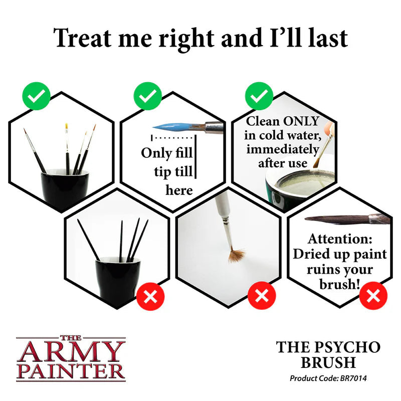 The Army Painter | Brushes | Wargamer: The Psycho