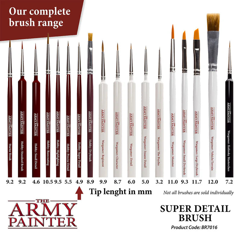 The Army Painter | Brushes | Hobby: Super Detail Brush
