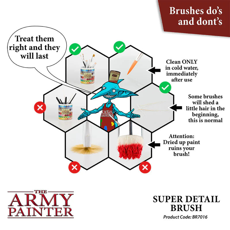 The Army Painter | Brushes | Hobby: Super Detail Brush