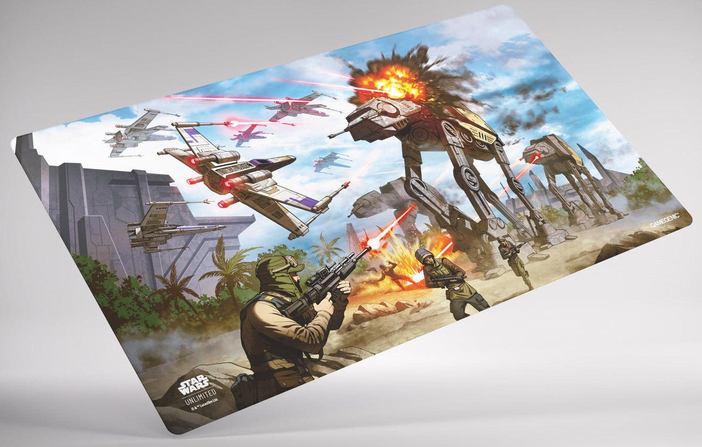 Star Wars: Unlimited | Game Mat - Battle of Scarif