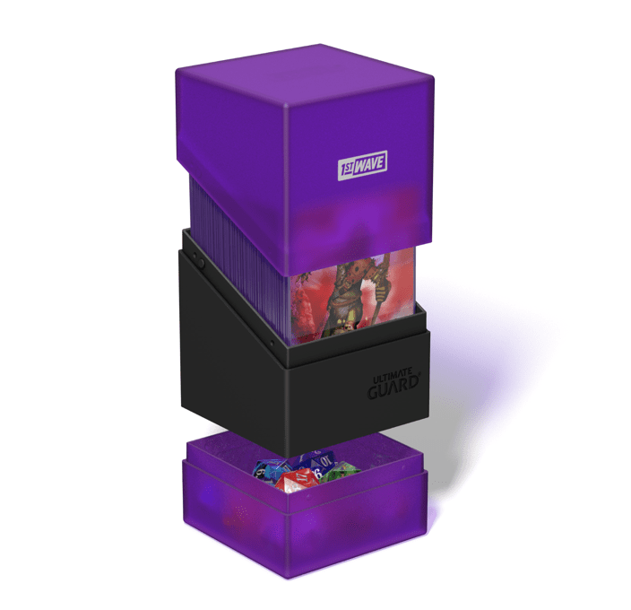 Ultimate Guard | Boulder´n´Tray 100+ | First Wave (Purple/Black)