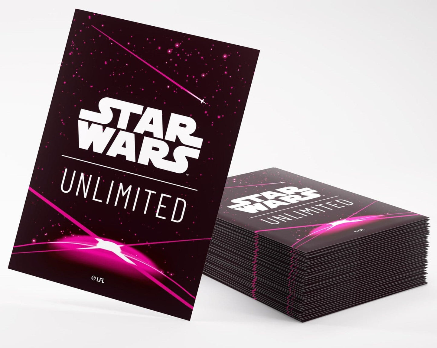 Star Wars: Unlimited | Art Sleeves - Card Back Magenta