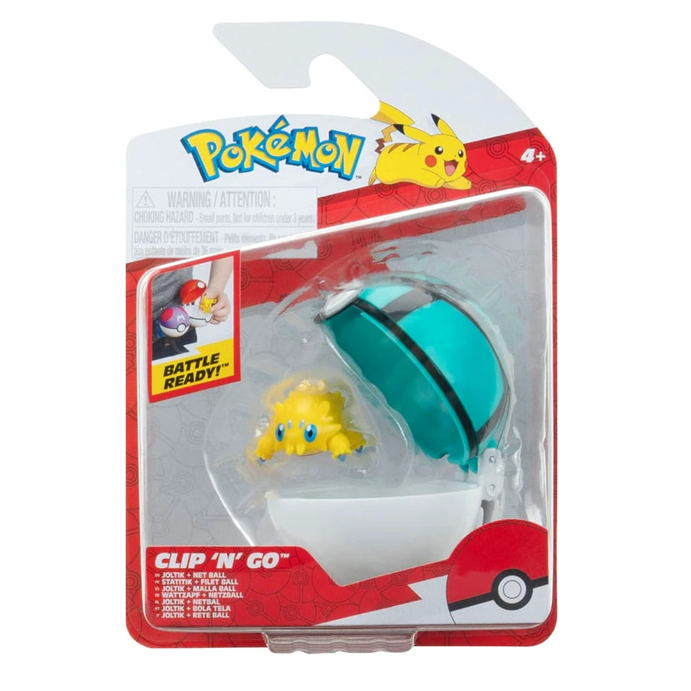 Pokemon Battle Figures | Clip 'n' Go | Joltik & Net Ball