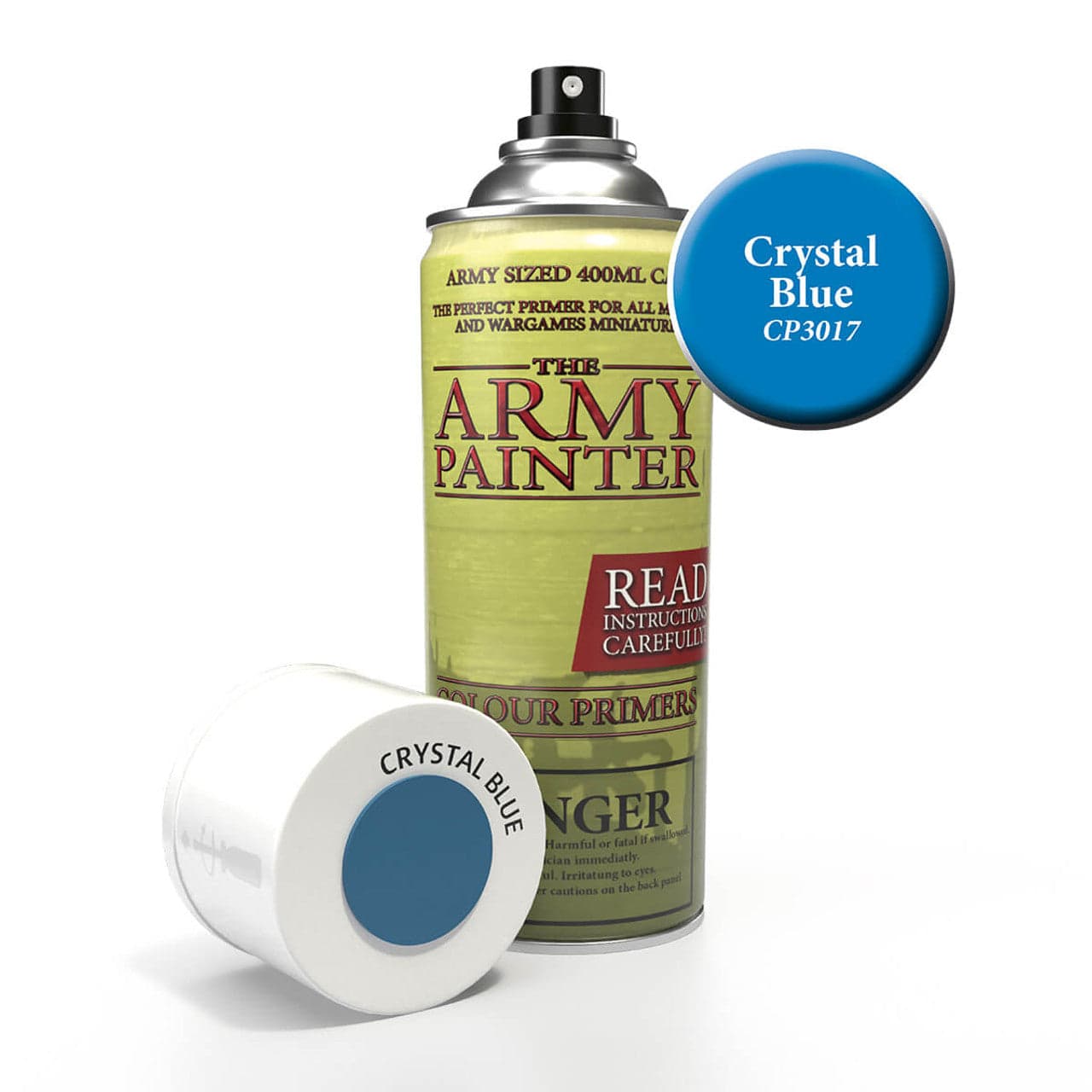 The Army Painter | Spray Paint - Colour Primer | Crystal Blue 400ml (Pick-Up Only)