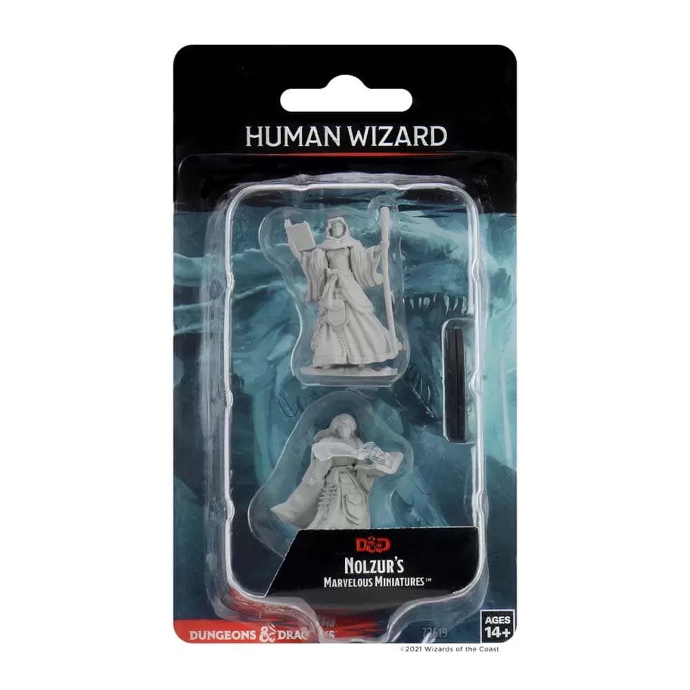 D&D Nolzur's Marvelous Miniatures | Human Wizard (Female - B)