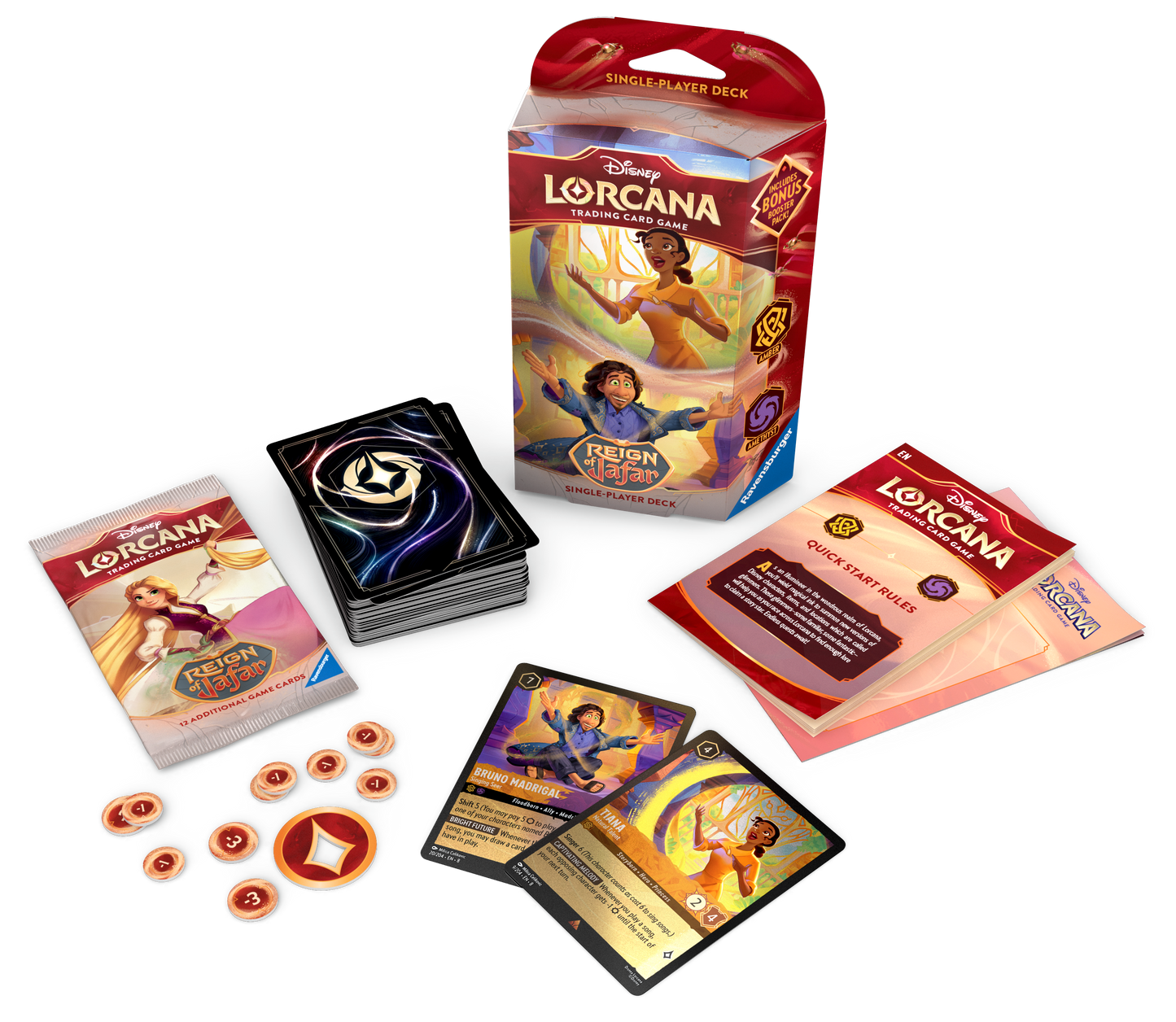 Disney Lorcana | Reign of Jafar | Starter Deck - Amber & Amethyst