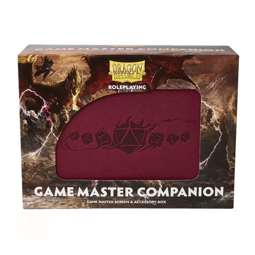 Dragon Shield | RPG Game Master Companion | Blood Red