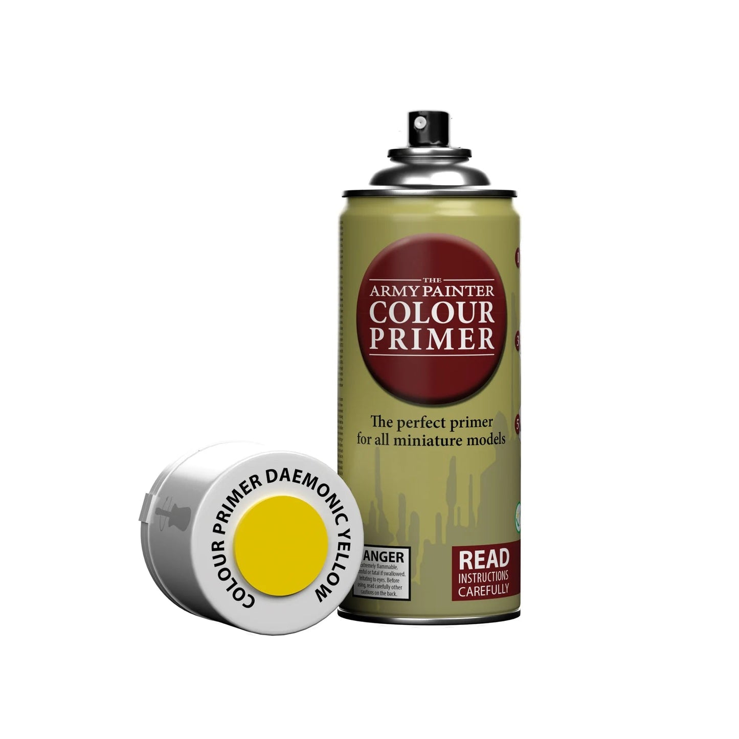 The Army Painter | Spray Paint - Colour Primer | Daemonic Yellow 400ml (Pick-Up Only)