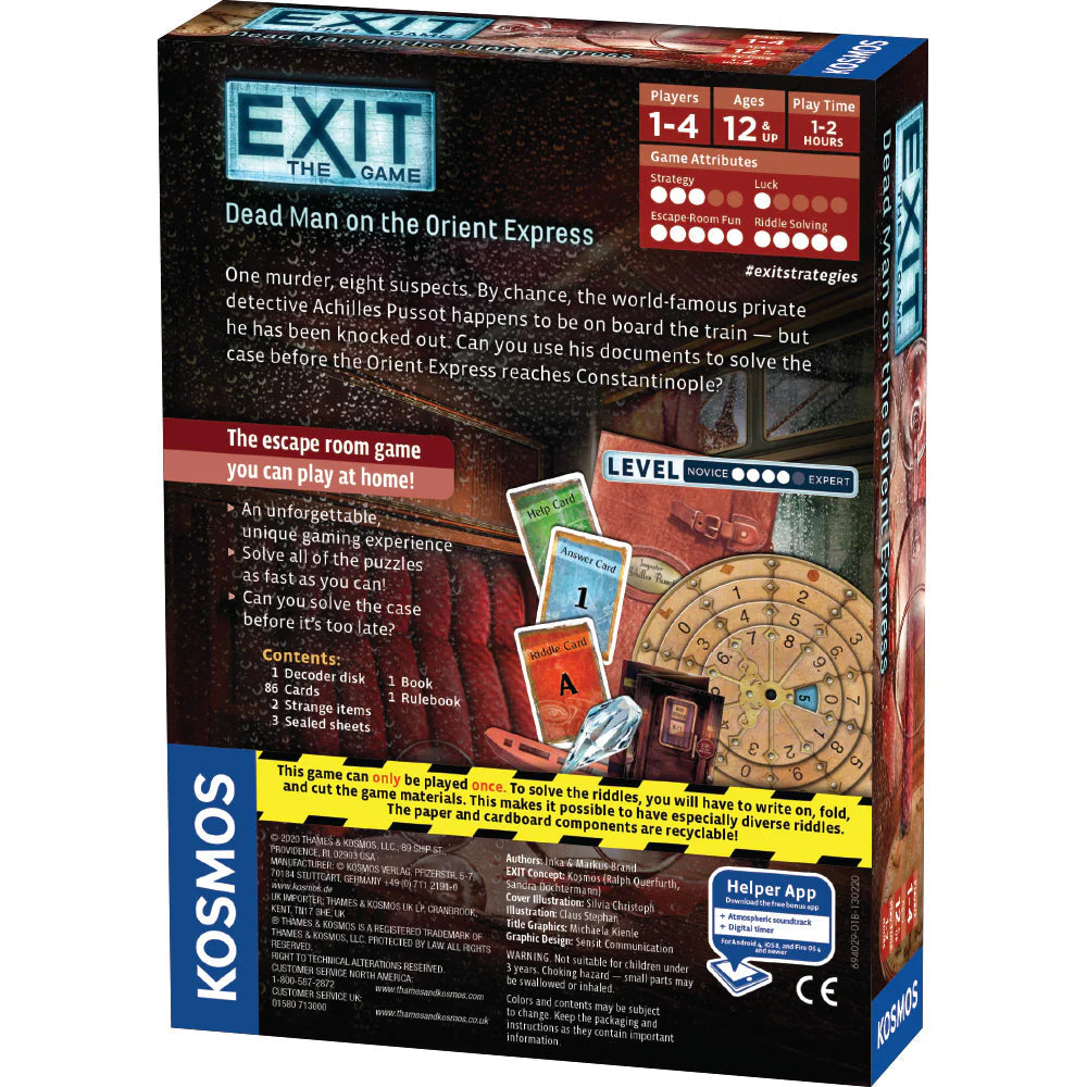 EXIT the Game | Dead Man On The Orient Express