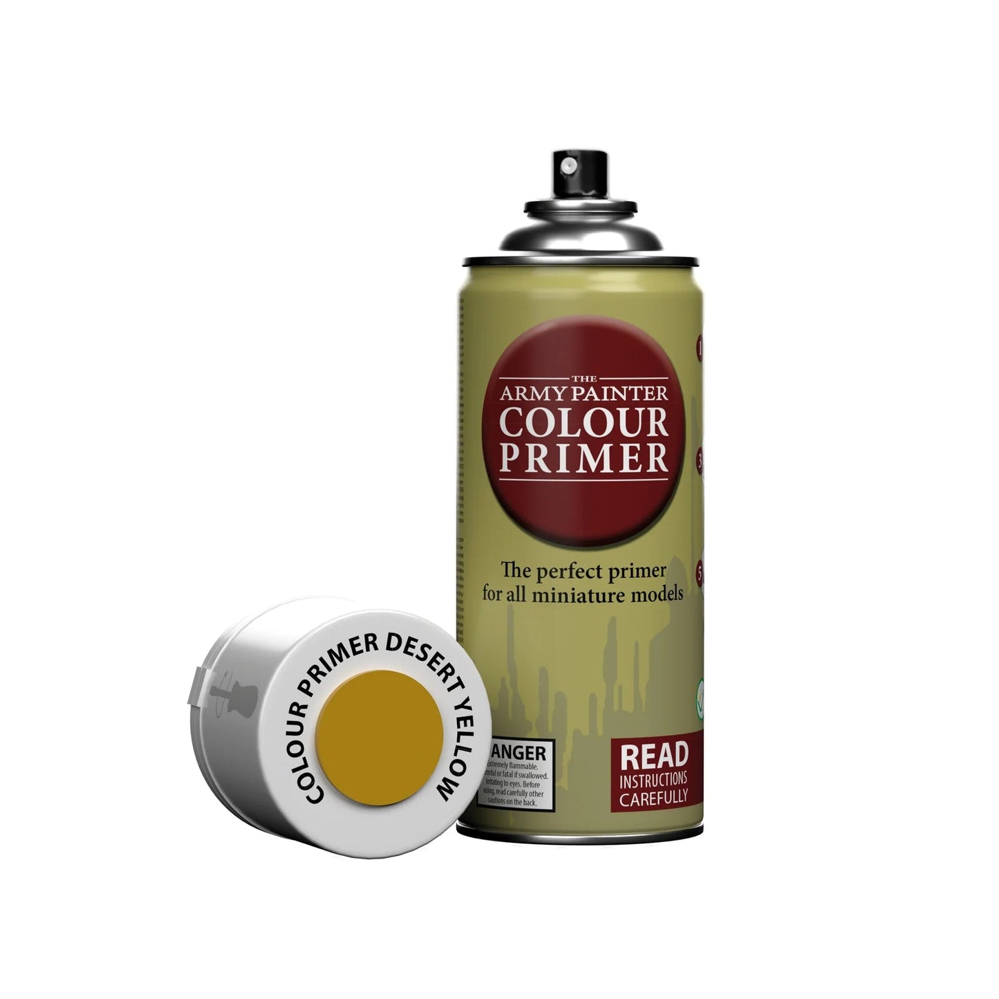 The Army Painter | Spray Paint - Colour Primer | Desert Yellow 400ml (Pick-Up Only)
