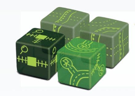 Railroad Ink Challenge Dice | Eldritch Expansion Pack