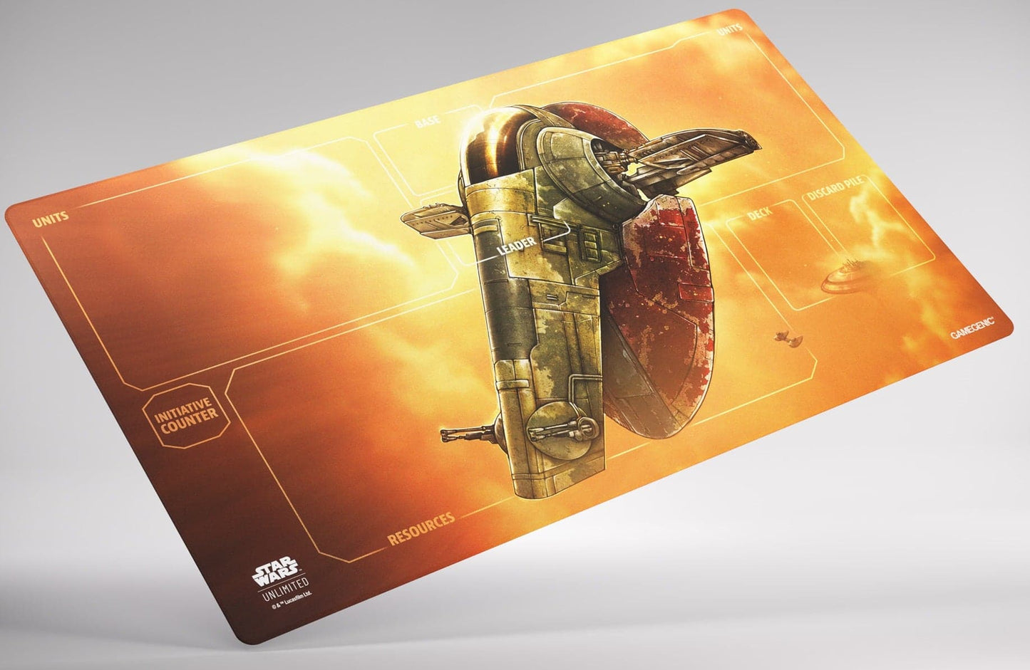 Star Wars: Unlimited | Game Mat - Fett's Firespray